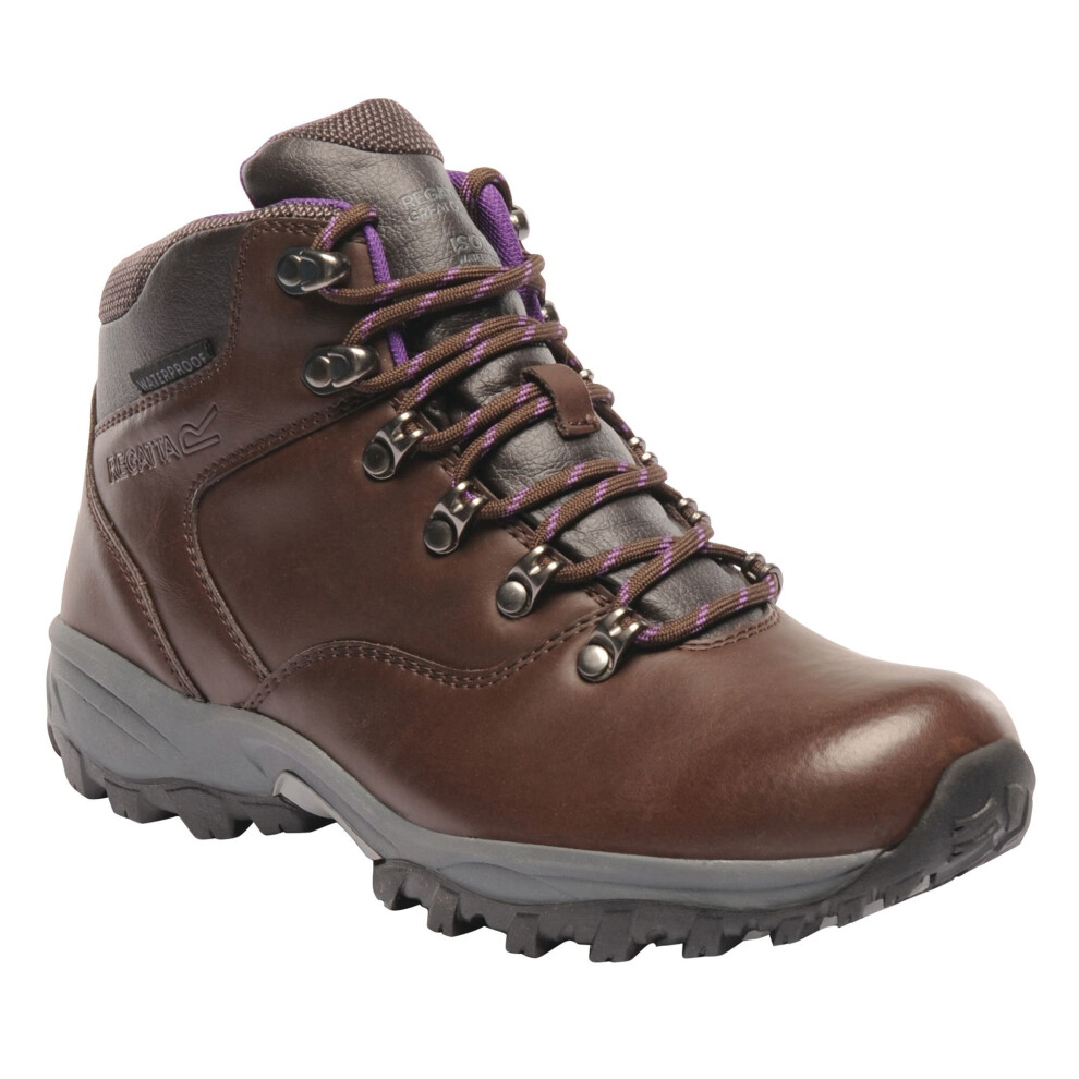 Regatta (3 Uk, Chestnut/Alpine ) Great Outdoors Womens/Ladies Bainsford Waterproof Hiking Boots Purple
