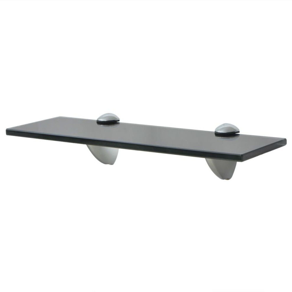 Vidaxl Wall Floating Shelf Panel Glass Sheet Plate Storage Room Shelving Display 8718475526414