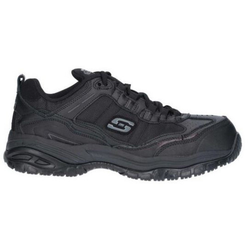 Skechers (11 UK, Black) Skechers Mens Soft Stride Work Trainer 1