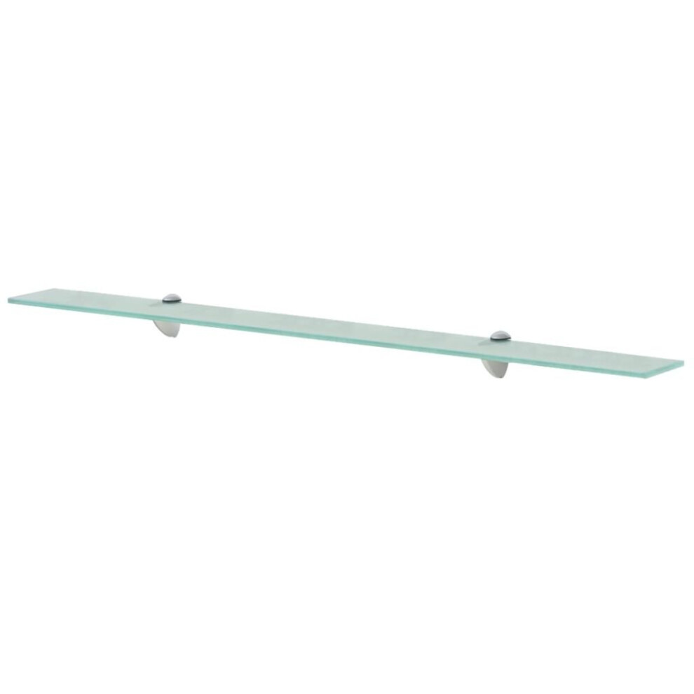 Vidaxl Wall Floating Shelf Panel Glass Sheet Plate Storage Room Shelving Display Blue