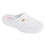 (39 EUR, White) Dek Womens/Ladies Coated Leather Clogs 1