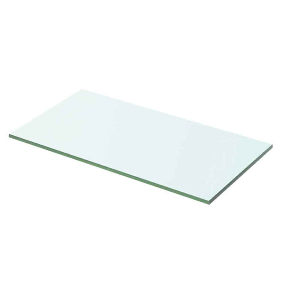 vidaXL Shelf Panel Glass Sheet Plate Storage Cabinet Room Shelving Display Clear