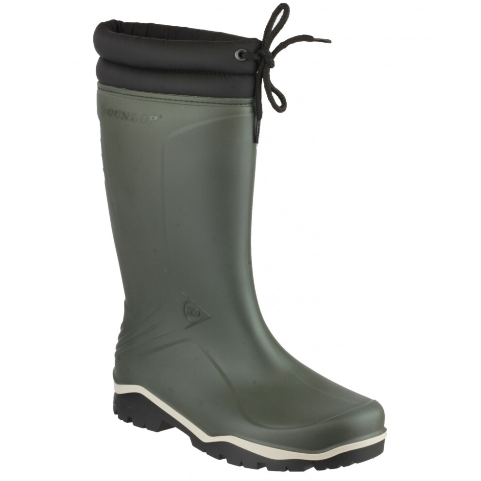 (43 EUR, GREEN) Dunlop Blizzard Unisex Mens/Womens Winter Wellington Boots