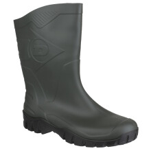 (38 EUR, Green) Dunlop Dee Calf K580011 Mens Wellington Boots