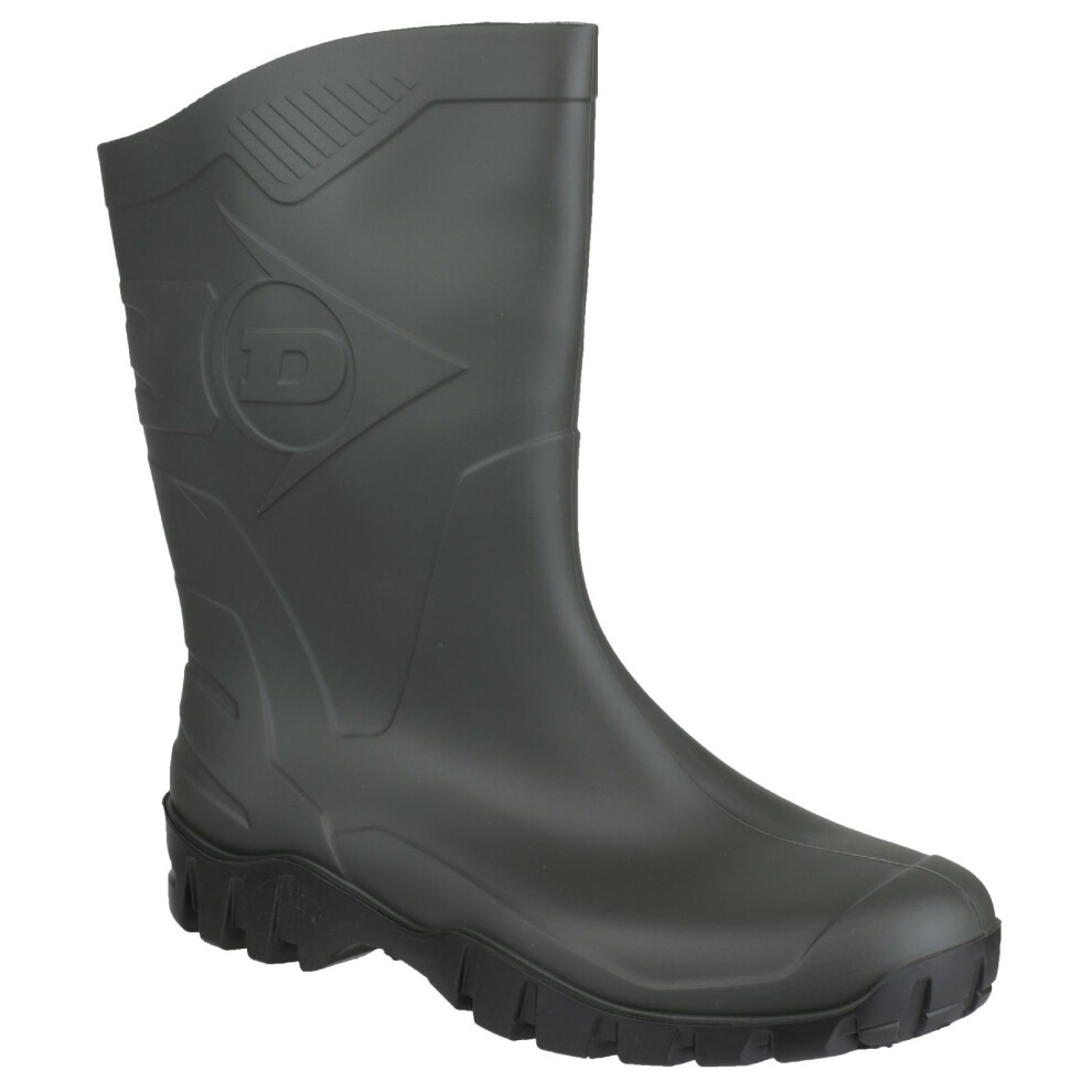 (40 EUR, Green) Dunlop Dee Calf K580011 Mens Wellington Boots