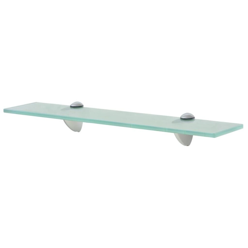 Vidaxl Wall Floating Shelf Panel Glass Sheet Plate Storage Shelving Display Blue