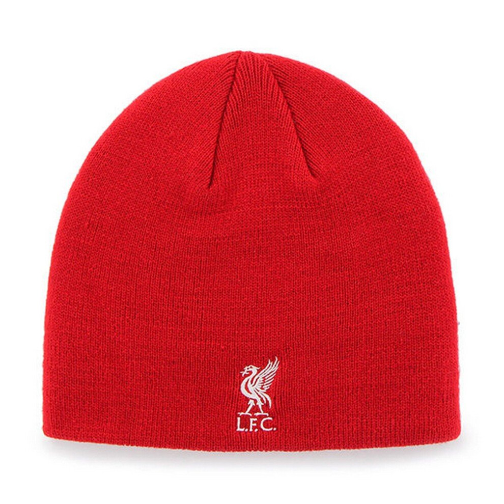 Liverpool Fc Official Knitted Beanie Red
