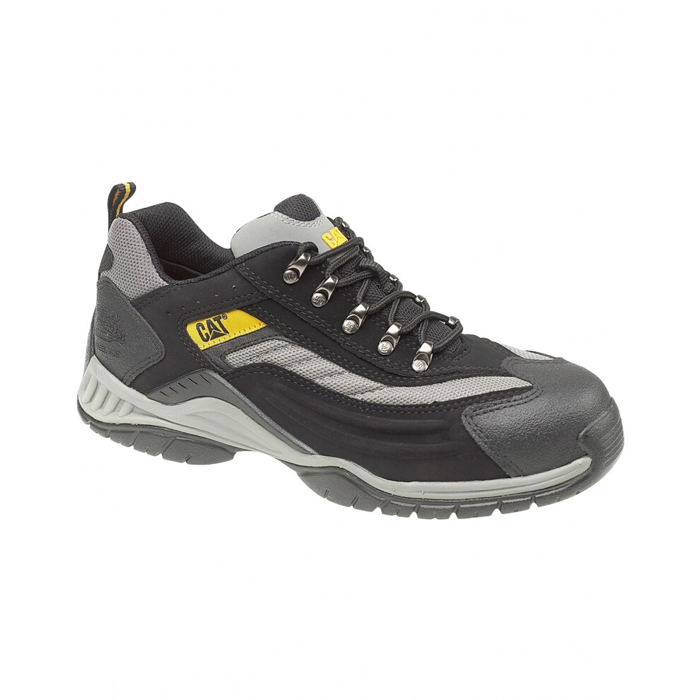 (11 UK, Black) Caterpillar Moor Safety Trainer / Unisex Safety Shoes