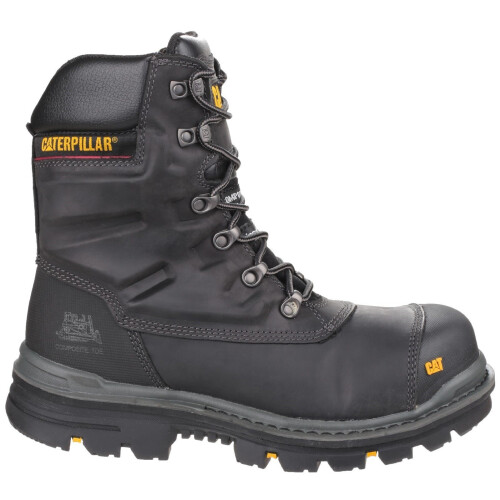 CAT (7 UK, Black) Caterpillar Adults Premier Waterproof Composite Work Boots 1