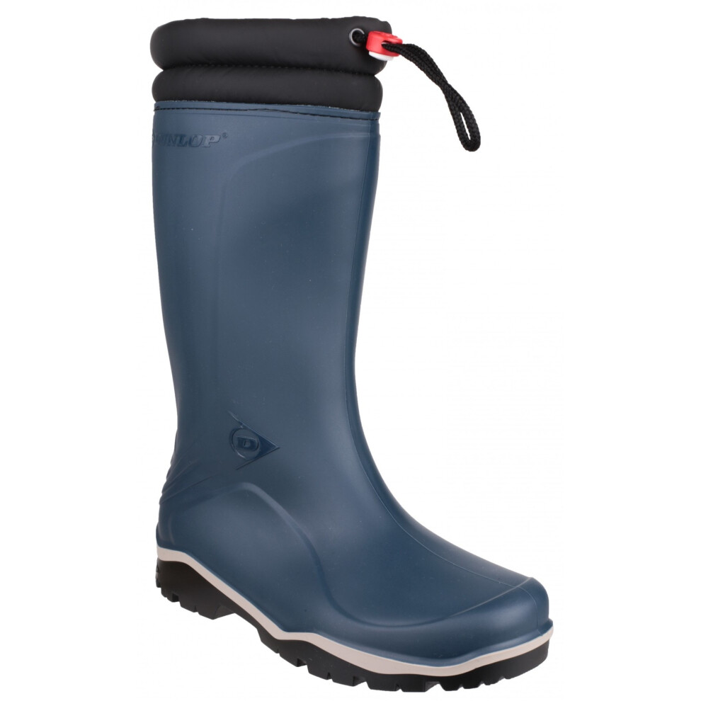 (40 EUR, Blue/Black) Dunlop Blizzard Unisex Mens Womens Wellington Boots