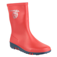 (25 EUR, Red/Blue) Dunlop Childrens Unisex Mini Elephant Wellington Boots