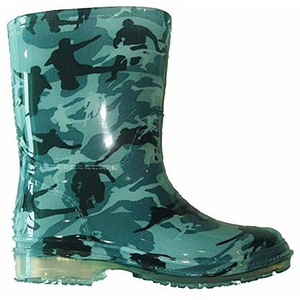 (24 EUR, Camouflage) Cotswold Pvc Toddler Boys Wellington / Boys Boots