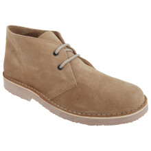 (11 UK, Camel) Roamers Mens Real Suede Round Toe Unlined Desert Boots