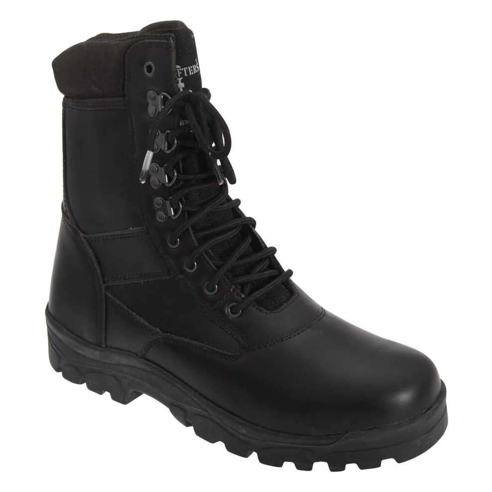 (11 UK, Black) Grafters Mens Top Gun Thinsulate Lined Combat Boots