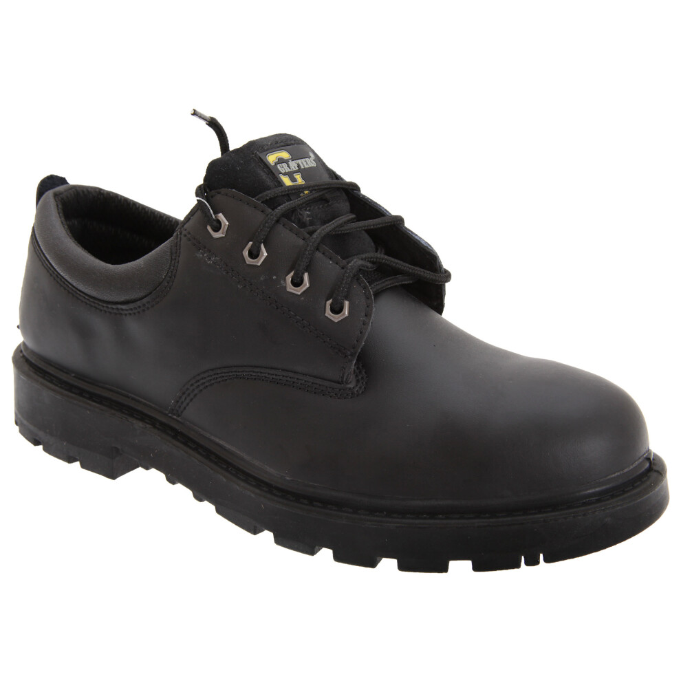 (5 Uk, Black) Grafters Mens Contractor 4 Eye Safety Shoes 5050703358163