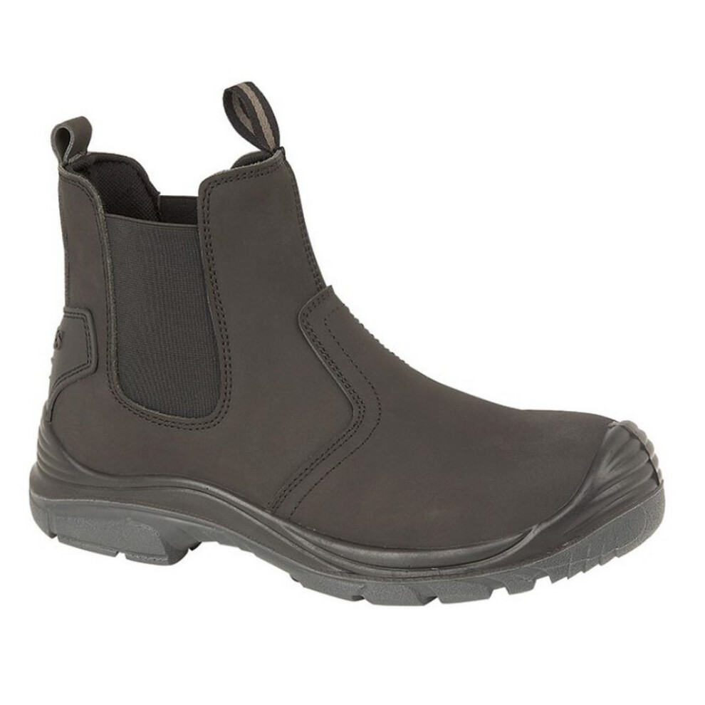 (11 Uk, Black) Grafters Steel Toe Safety Dealer Boots 5050703556590