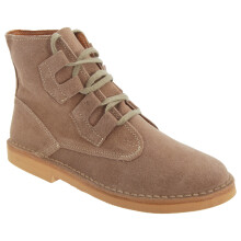 (10 UK, Dark Taupe) Roamers Mens Ghillie Tie Real Suede Desert Boots