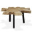 VidaXL vidaXL Genuine Teak Coffee Table 80x70x38cm Accent Side Living Room Furniture 1