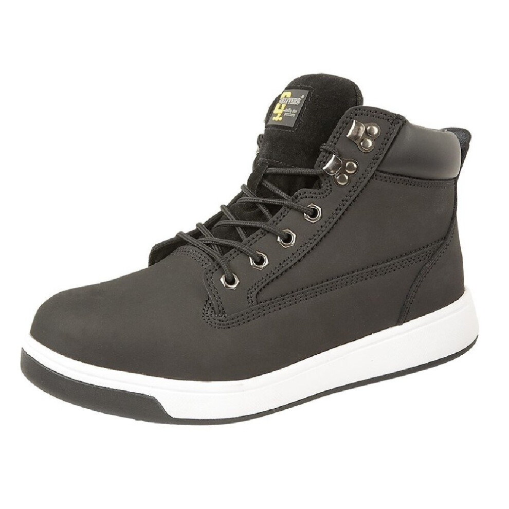 (11 Uk, Black) Grafters Mens Toe Capped Safety Trainer Boots 5050703527460