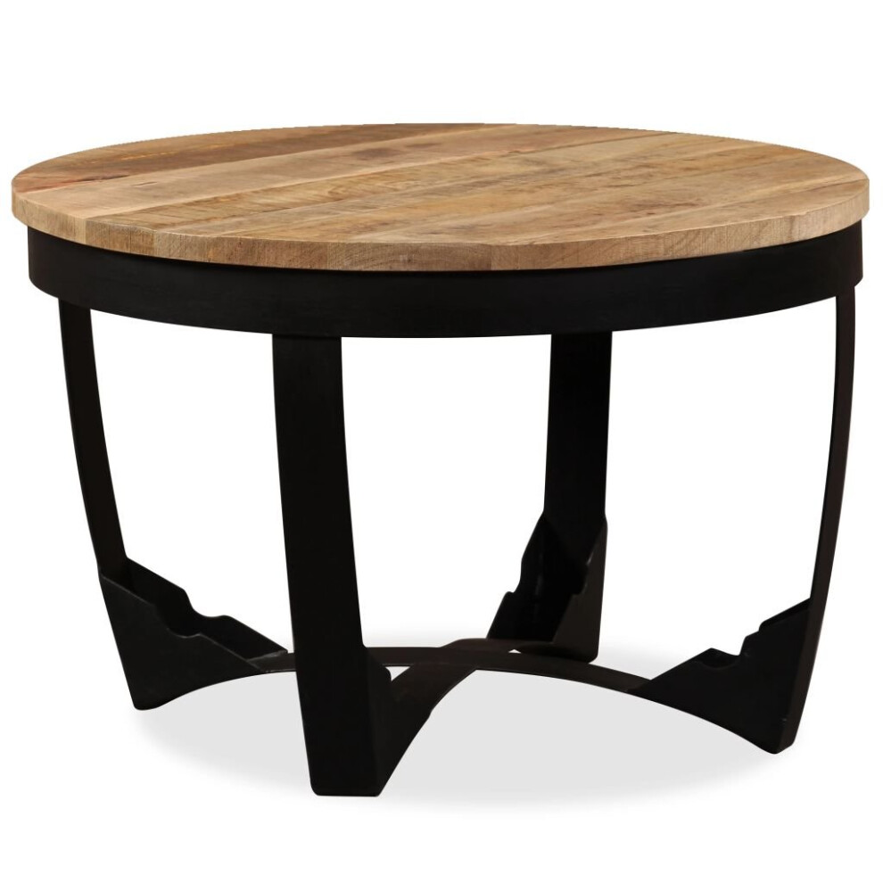 Vidaxl Coffee Table Hallway Side Table Tea Sofa Table Solid Rough Mango Wood