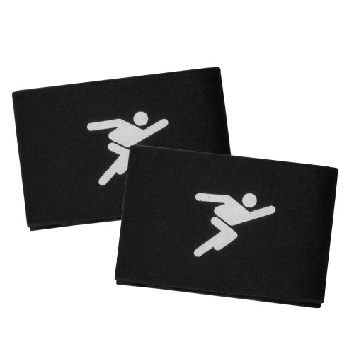 Precision Training Precision Training Football Ankle Protectors Guard Stay Black One Size