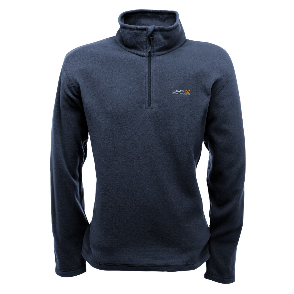 (L, Iron) Regatta Great Outdoors Mens Thompson Half Zip Fleece Top 