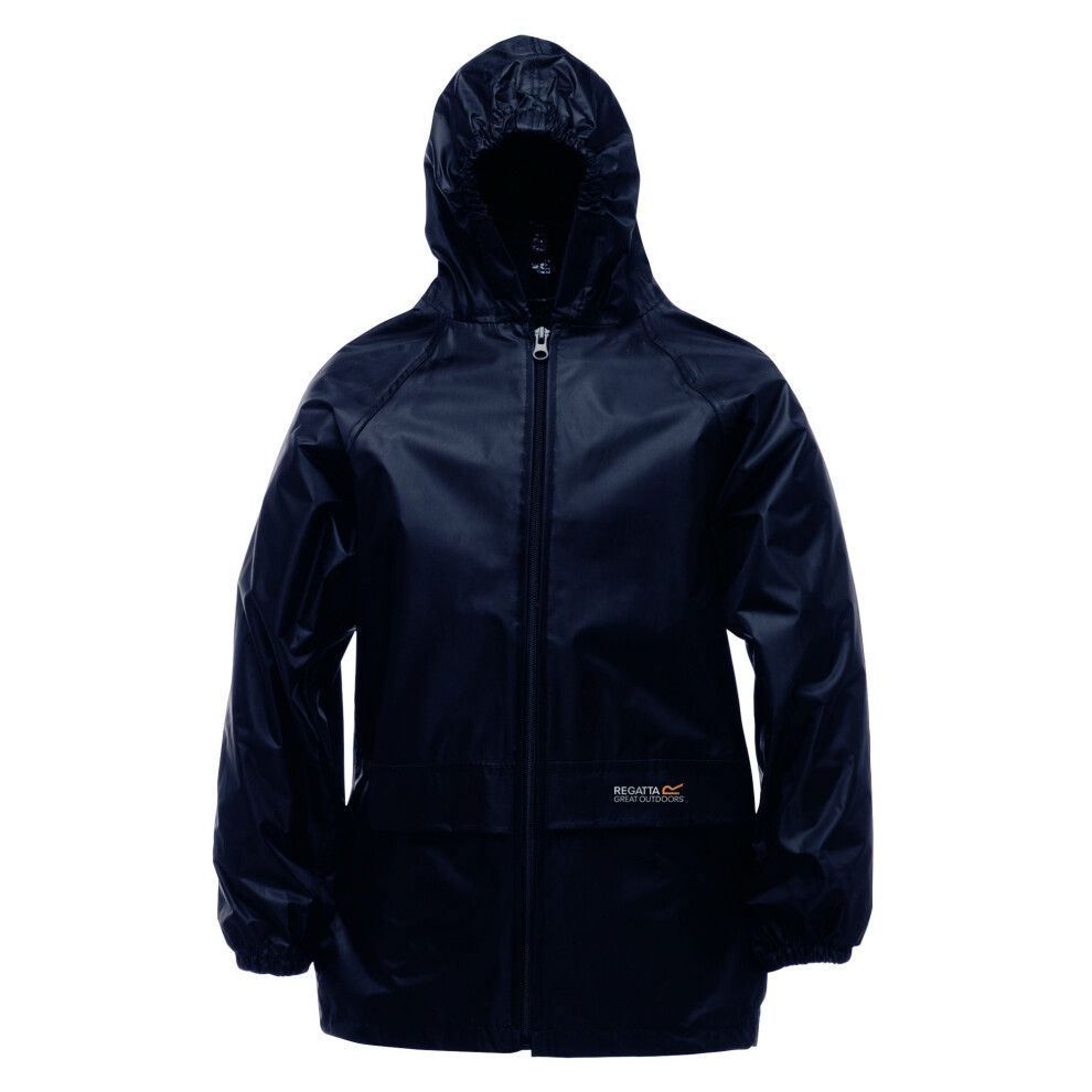 (11-12 Years, Black) Regatta Great Outdoors Childrens/Kids Stormbreak Waterproof Jacket