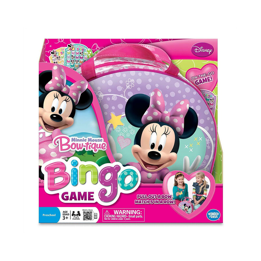 Minnie Mouse Bingo Board Game