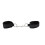 Shots Ouch! Velcro Cuffs Black 1