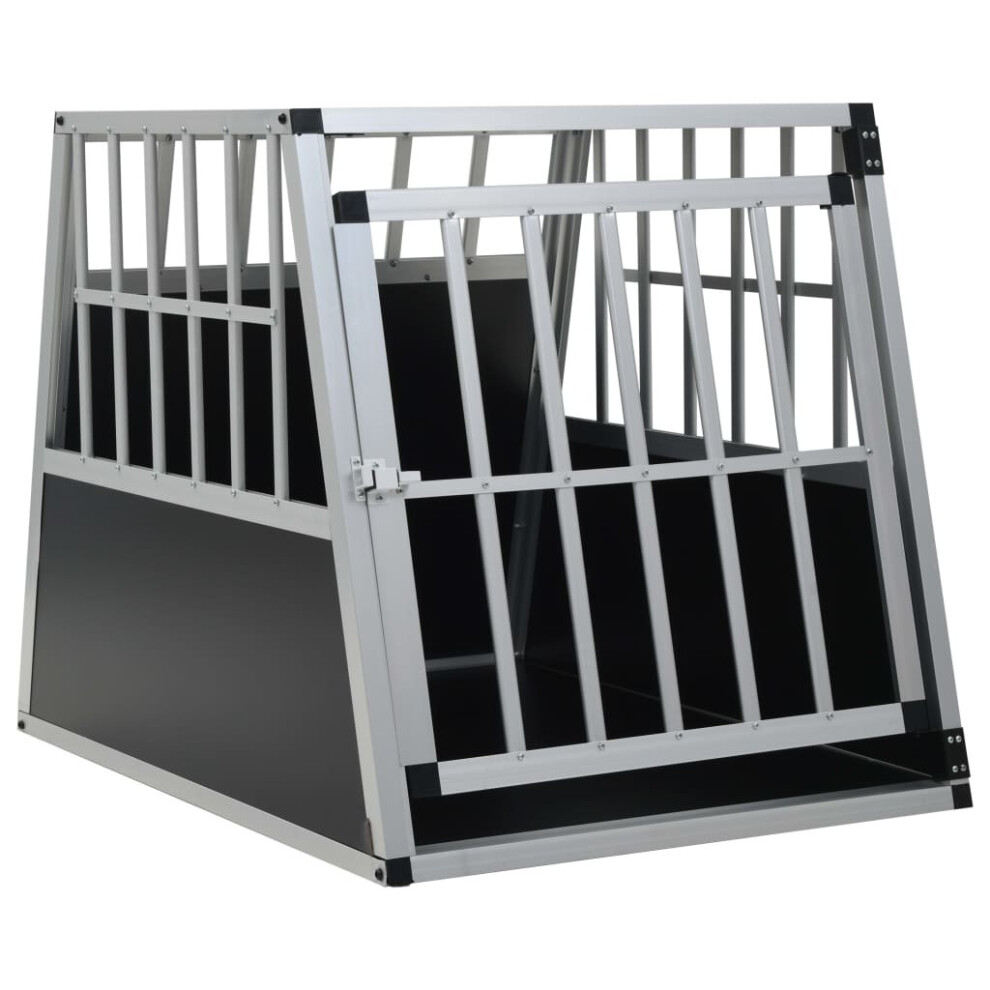 Vidaxl Dog Cage With Single Door 65X91x69.5cm Pet Puppy House Carrier Crate