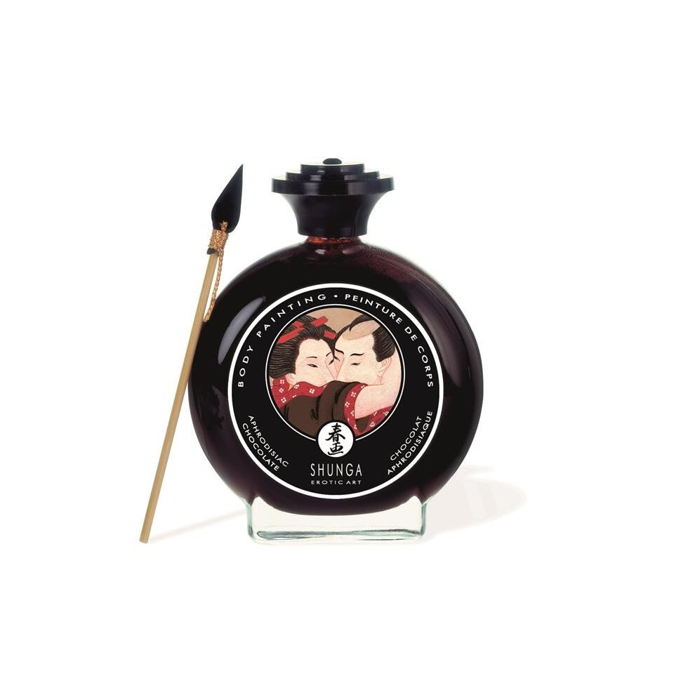 Shunga Brown Edible Body Paint Chocolate Flavor