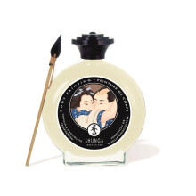 Shunga Edible Body Paint White Chocolate and Vanilla Flavor