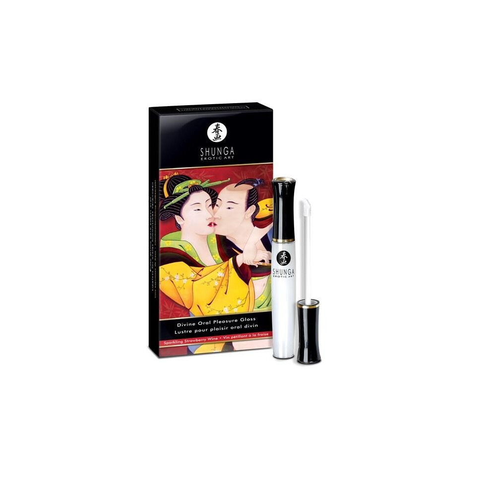 Shunga Gloss For Oral Pleasure Wine Strawberry