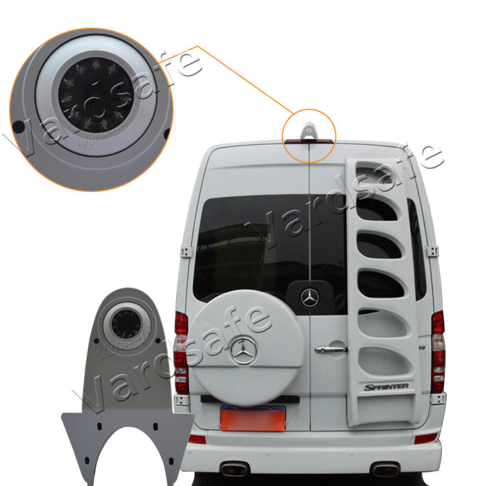 Vardsafe Rear View Reverse Backup Camera For Mercedes Sprinter Van / Dodge Sprinter Van White 8414756268904