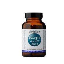 Viridian CoQ10 with MCT 30mg, 60 Vegi caps