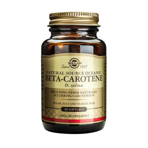 Solgar Solgar Natural Source Oceanic Beta-carotene 7mg Softgels , 60