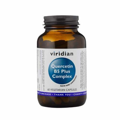 Viridian Quercetin B5 Plus Complex 60 vegi caps
