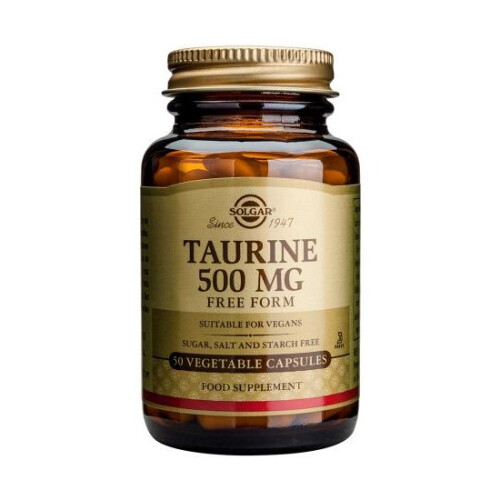 Solgar Solgar Taurine 500 mg Vegetable Capsules , 50