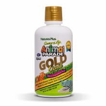 NaturesPlus, Animal Parade Gold, Multivitamines Liquides, Baies Tropicales, 30 fl oz (887.1 ml)