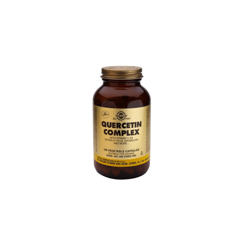 Solgar Quercetin Complex Vegetable Capsules , 100