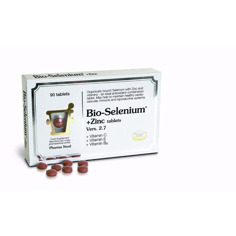 Pharma Nord Bio-Selenium + Zinc, 90 Tablets