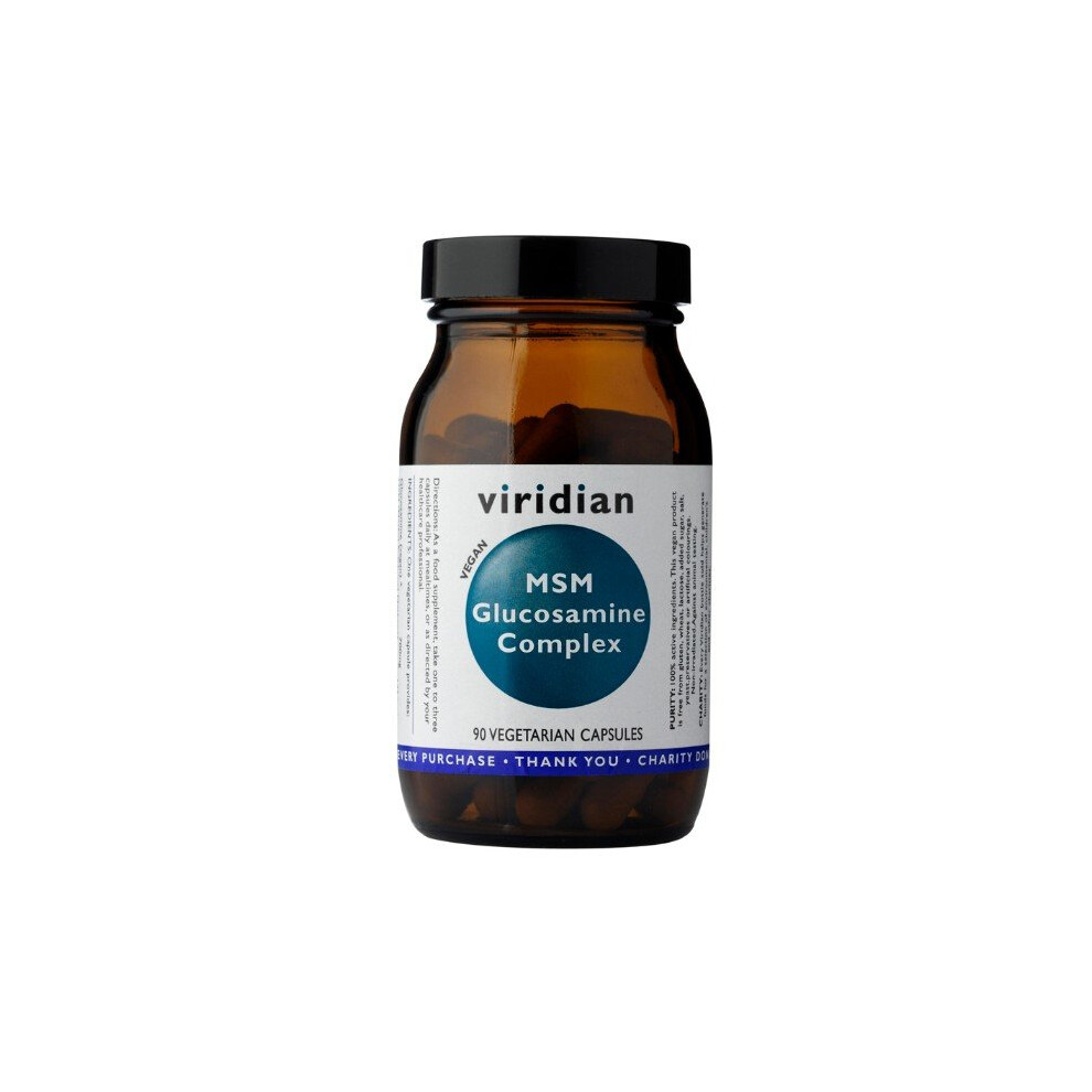 Viridian Glucosamine Msm Complex, 90 Vegi Caps