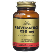 Solgar, Resveratrol, 250 mg, 30 Softgels