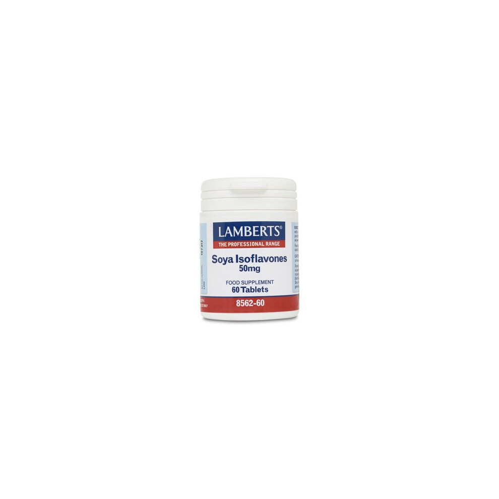 Lamberts Soya Isoflavones 50mg, 60 Tablets