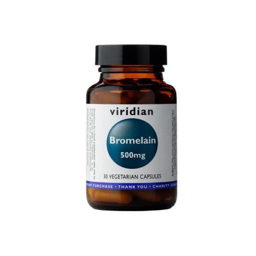 Viridian Bromelain 500mg , 30 Veg Caps