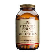 Solgar Vitamin C 1500 mg with Rose Hips Tablets , 180