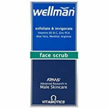 Vitabiotics, Wellman Face Scrub, 75ml