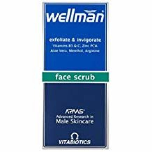 Vitabiotics Vitabiotics, Wellman Face Scrub, 75ml
