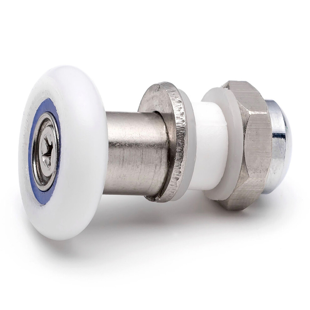 (27mm) 4 x Replacement Shower Door Rollers/Runners/Pulleys 23mm, 25mm or 27mm Wheel Diameter K048