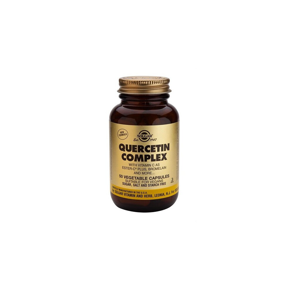 Solgar Quercetin Complex Vegetable Capsules , 50